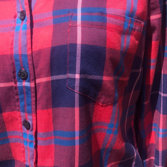 J.Crew Perfect Fit Plaid Botton Down Shirt Sz S - Picture 4 of 8